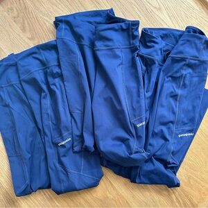 3 Pairs of Patagonia W's Endless Run 7/8 Tights